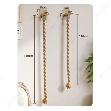 Brinquedo de corda e escalada